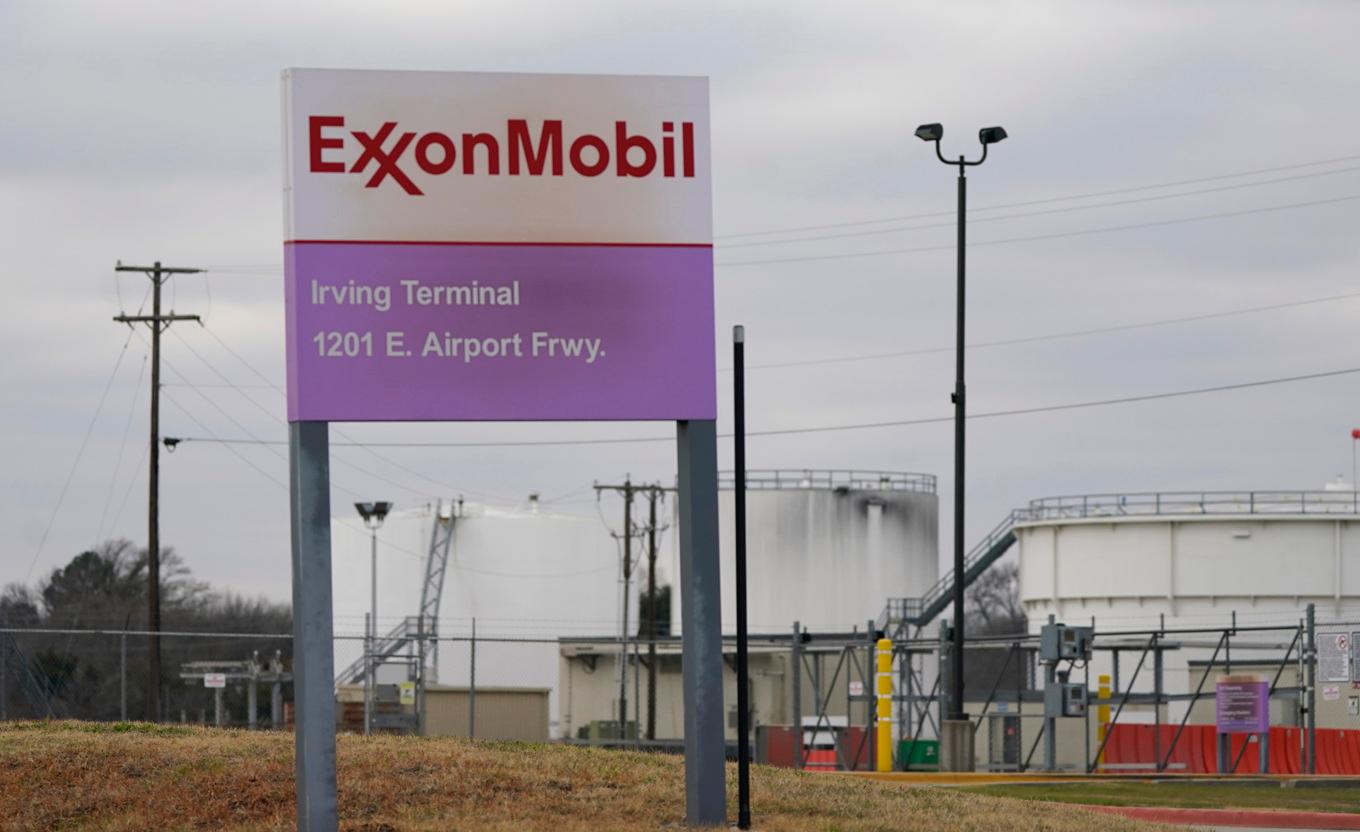 Ökat kassaflöde för Exxon. Arkivbild. Foto: LM Otero/AP/TT
