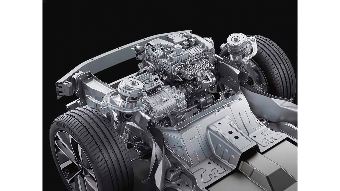 Räckviddsförlängaren laddar batteriet under körning – den driver inte hjulen. Foto: CNP