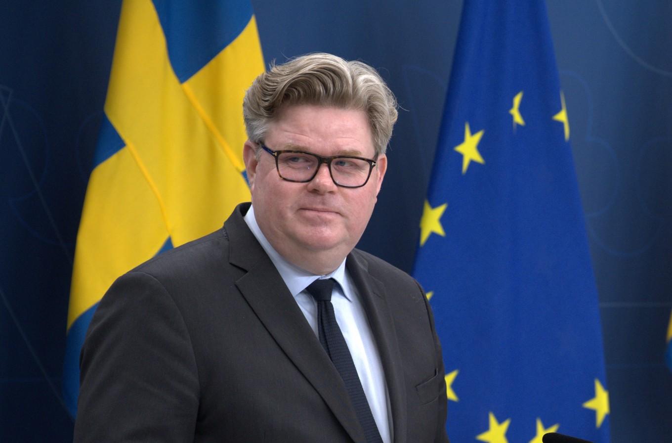 Justitieminister Gunnar Strömmer (M). Foto: Roger Sahlström