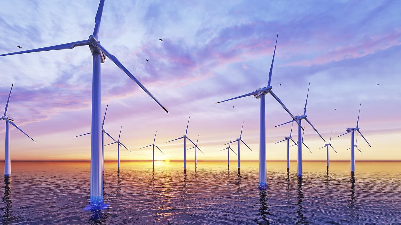 Socialdemokraterna förespråkar en kraftig utbyggnad av havsbaserad vindkraft. Det kan visa sig svårt att kombinera detta med övriga mål. Foto: Shutterstock
