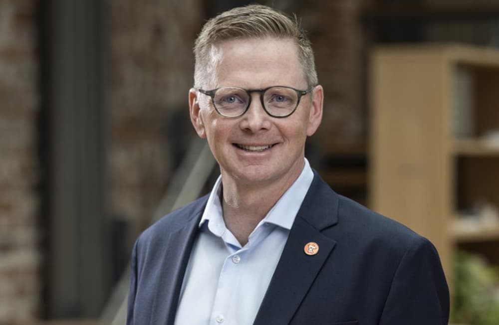 Andreas Mörck är förbundsdirektör för Almega utbildning som organiserar friskolorna. Foto: Pressbild/Almega utbildning