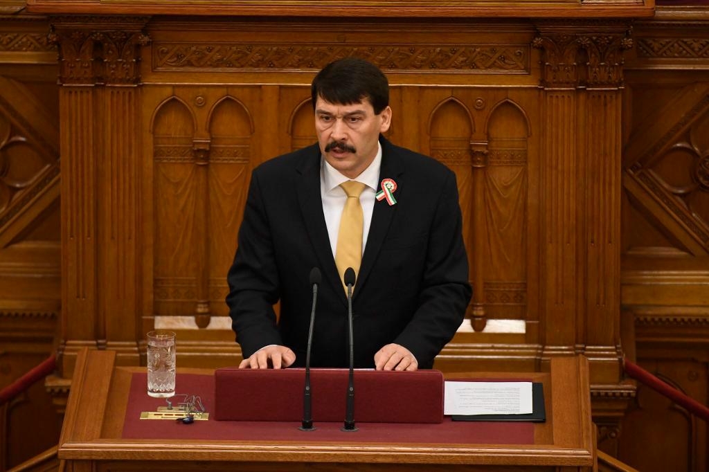 
Ungerns president János Áder. Foto: Szilard Koszticsak/AP/TT                                            