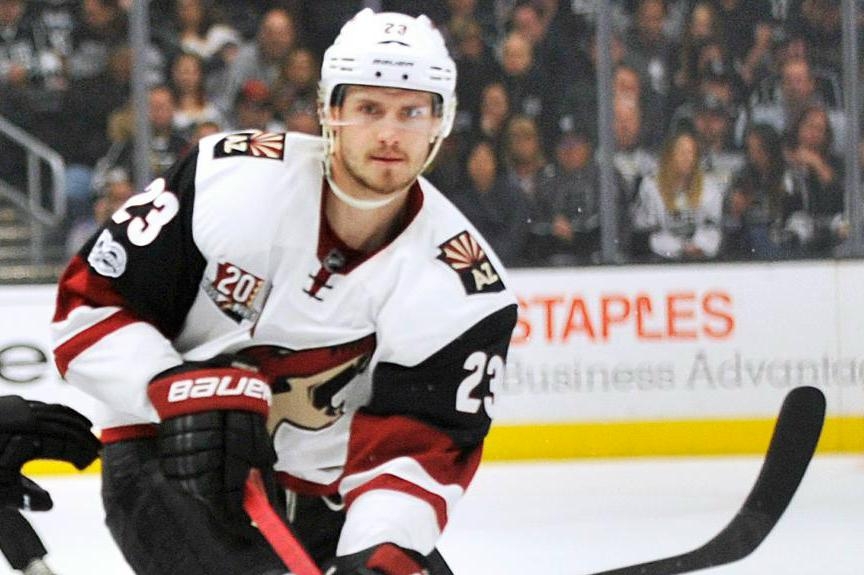 
Oliver Ekman Larsson är klar för Tre Kronor. Foto: Richard Hartog/AP/TT-arkivbild
                                             