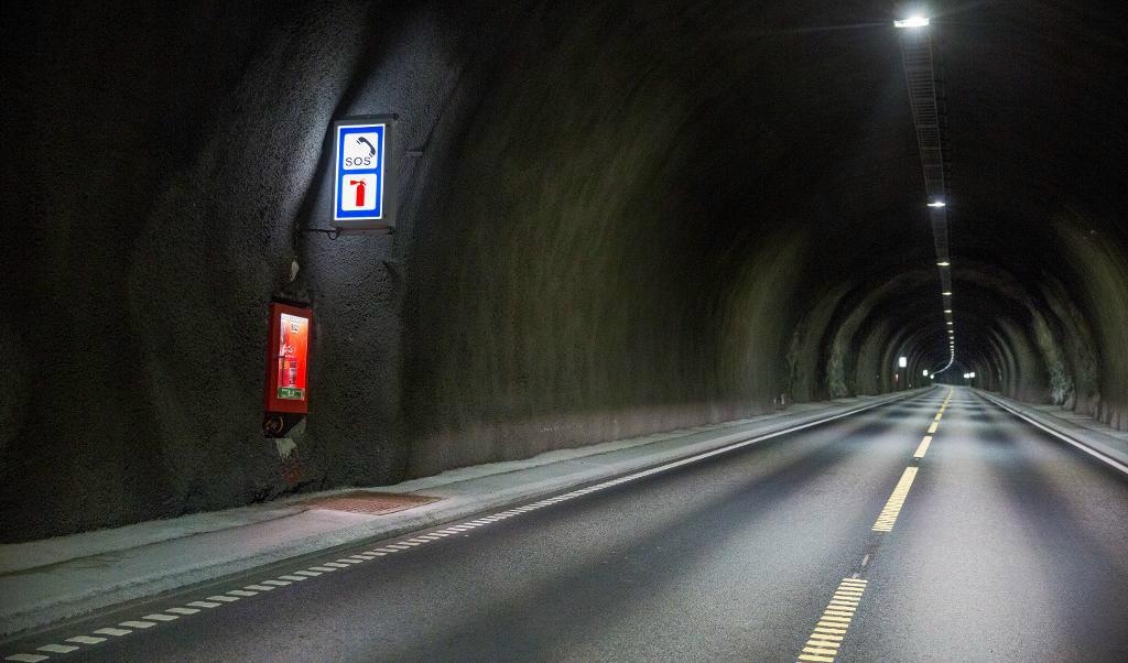 Norge har många vägtunnlar, som Bortnetunneln på västkusten. Arkivbild. Foto:
Tore Meek/NTB scanpix