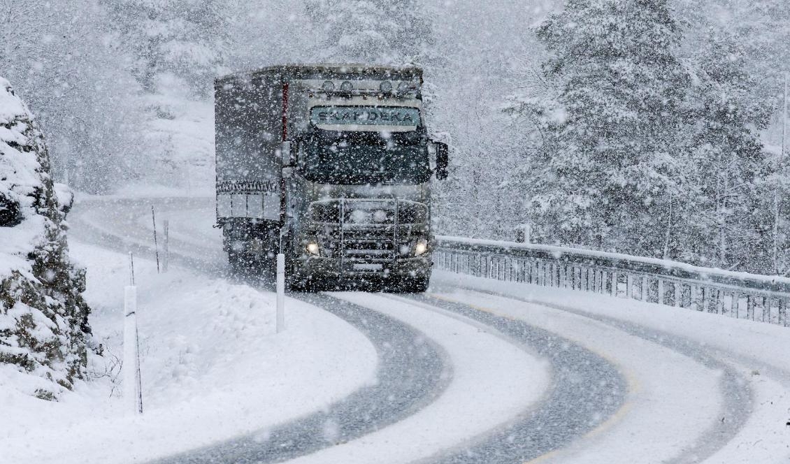 Det finns gott om snö i norra Sverige. Foto: Terje Pedersen/NTB Scanpix/TT-arkivbild