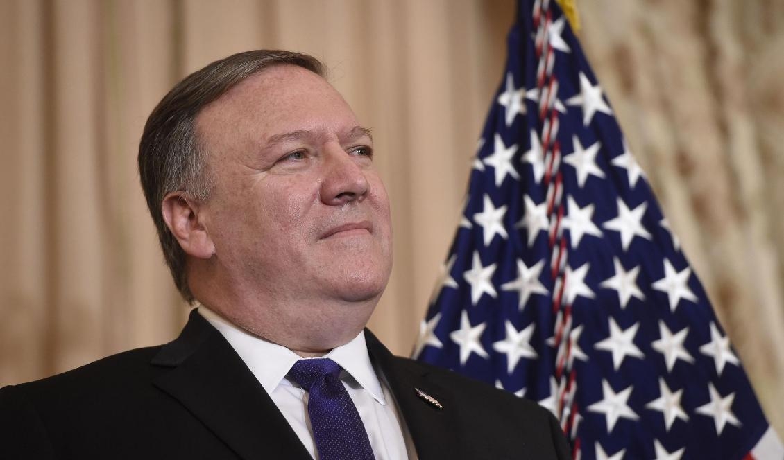 USA:s utrikesminister, Mike Pompeo. Foto: Saul Loeb/AFP via Getty Images