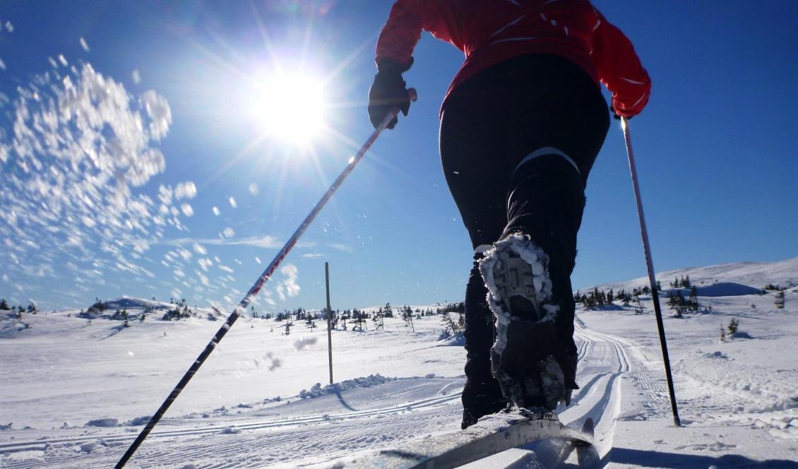 Det väntas sol till första advent, även om större delen av landet får vänta på skidföret ett tag till. Foto: Erik Johansen/NTB scanpix /TT-arkivbild