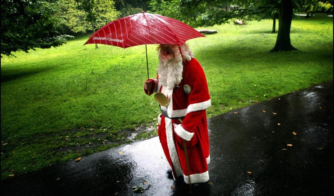 December har varit mild, blöt och blåsig. Foto: Thorkild Amidi/Scanpix/TT-arkivbild