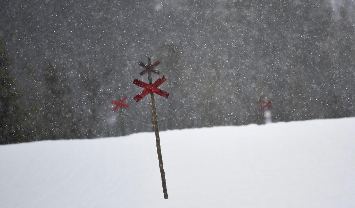 SMHI varnar för storm i norra Lapplandsfjällen från och med torsdag morgon. Foto: Pontus Lundahl/TT-arkivbild