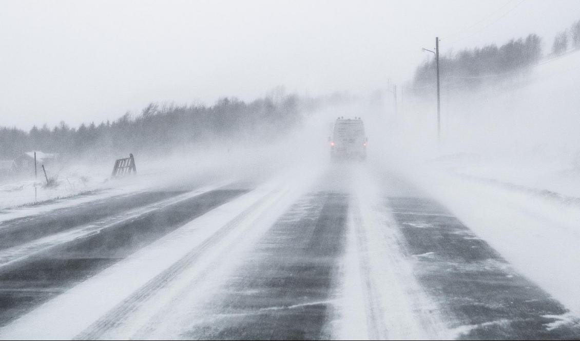 Det väntas nederbörd och hårda vindar i bland annat Jämtlandsfjällen. Foto: Pontus Lundahl/TT-arkivbild