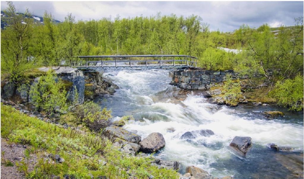 
Rent vatten är snart en omöjlig sällsynthet. Här i Lapplands fjälltrakter forsar varje vår nytt klart vatten genom landskapet. Foto: Emil Almberg                                            