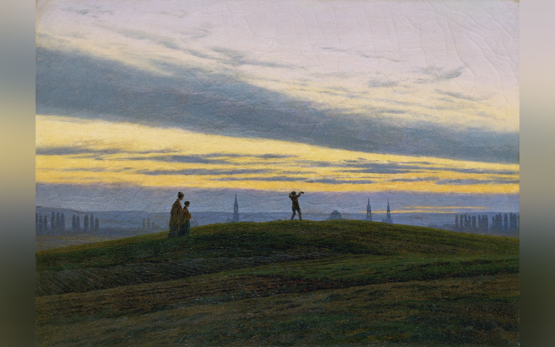 Friheten är ingen politisk sak, menar Ernst Jünger, inte heller en social historia. Målning av Caspar David Friedrich (1774–1840). Foto: Public Domain