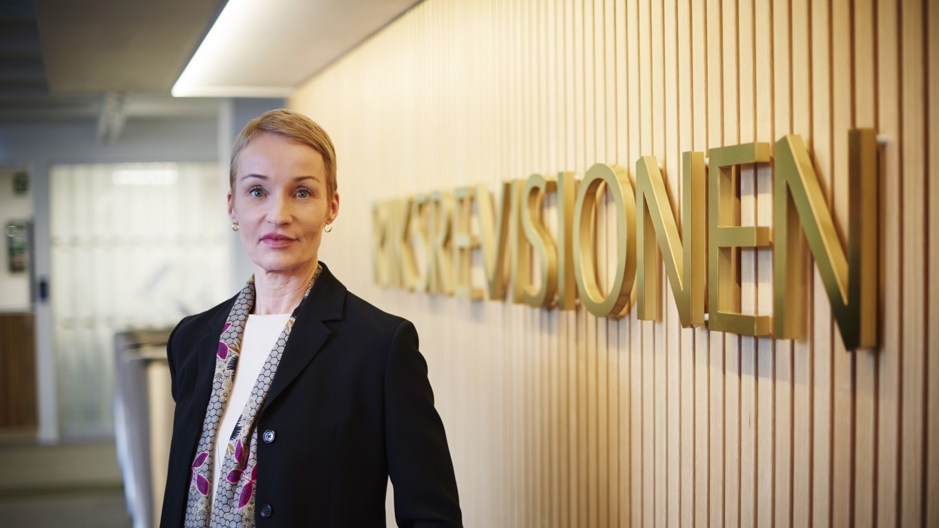 Claudia Gardberg Morner, riksrevisionsdirektör. Enligt Riksrevisionen finns det finns brister i myndigheternas förebyggande arbete mot penningtvätt. Foto: Frida Ström