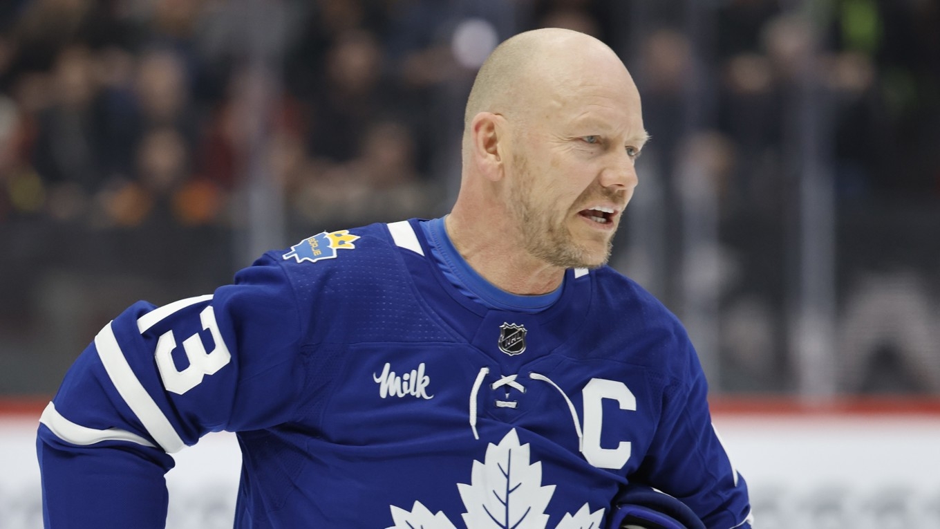 Mats Sundin har flera år som lagkapten i Toronto Maple Leafs. Arkivbild. Foto: Christine Olsson/TT