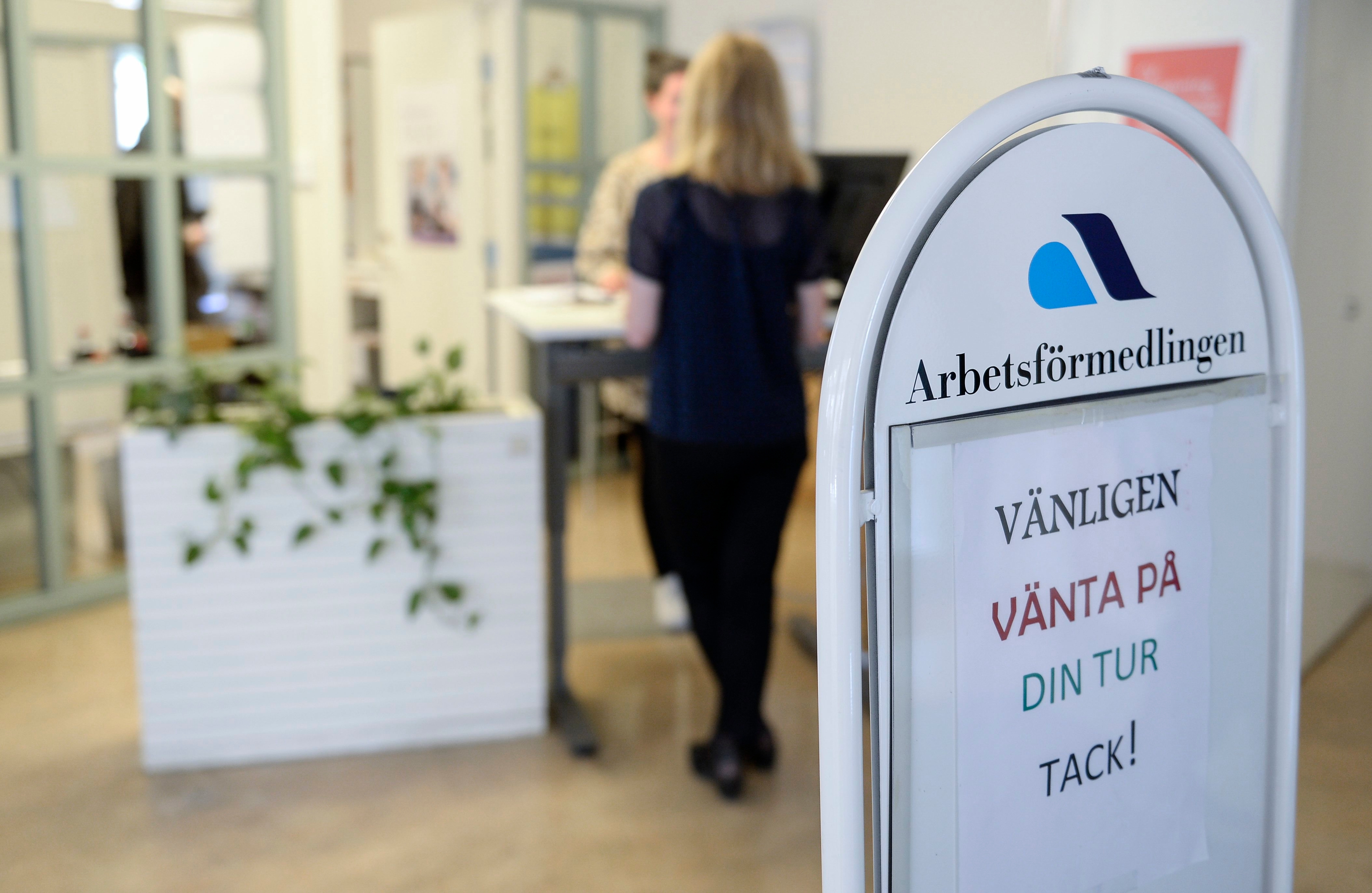 Ingen rusning till arbetsförmedlingarna väntas. Arkivbild. Foto: Bertil Ericson / TT