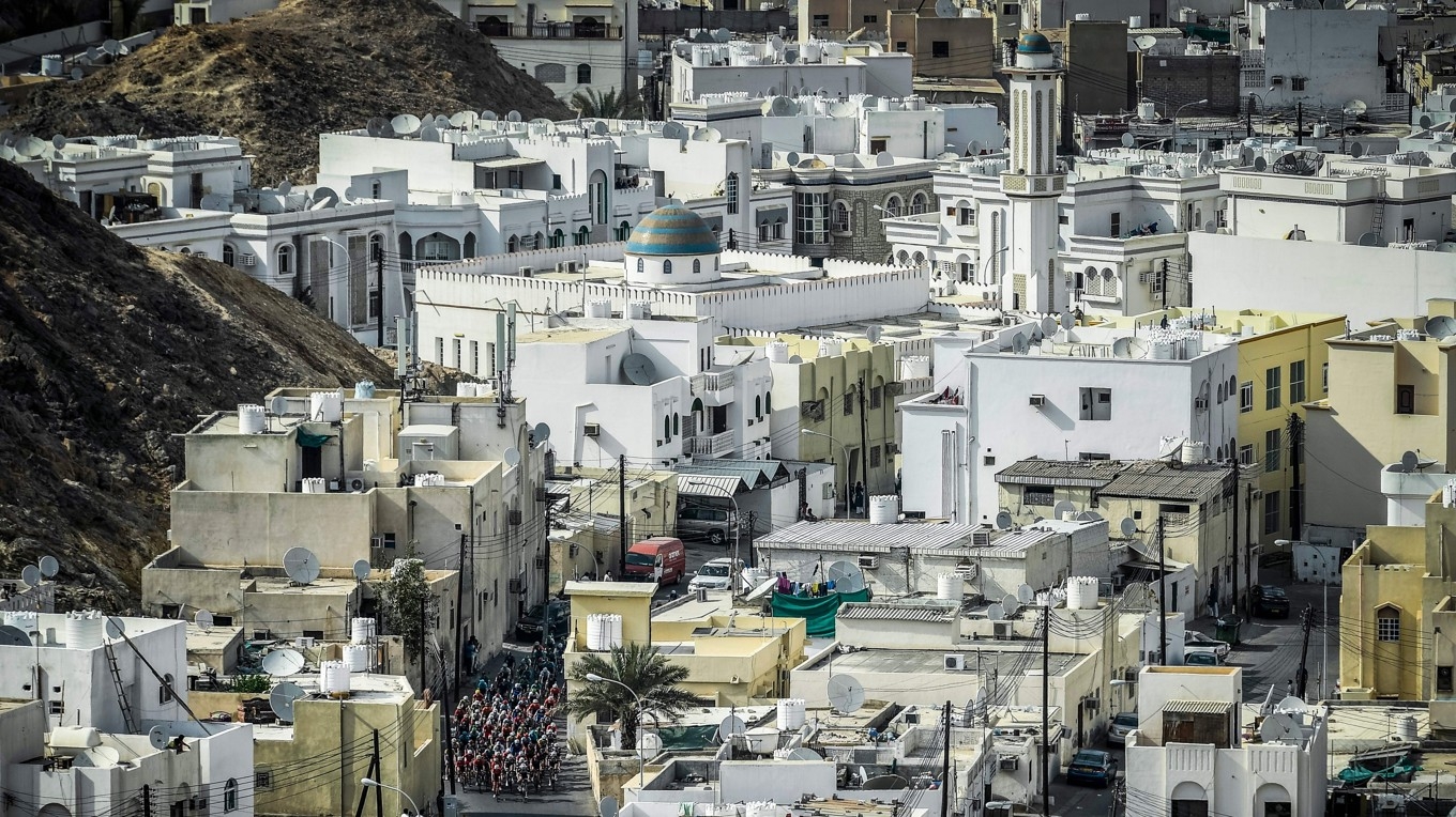 En del av staden Muskat i Oman. Bilden är tagen den 14 februari 2018. Foto: Philippe Lopez/AFP via Getty Images