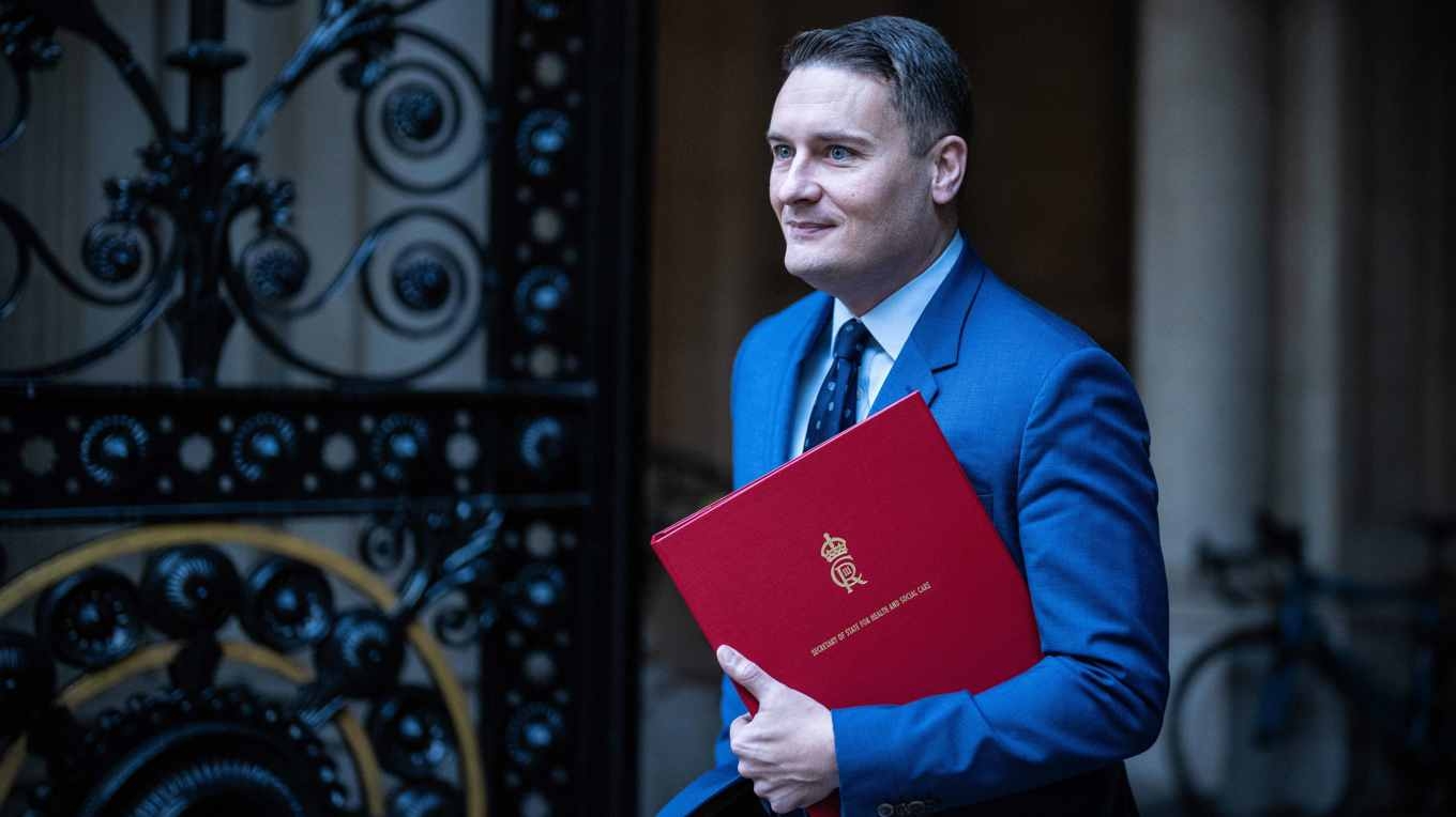 Storbritanniens hälsominister Wes Streeting. Foto: Carl Court/Getty Images