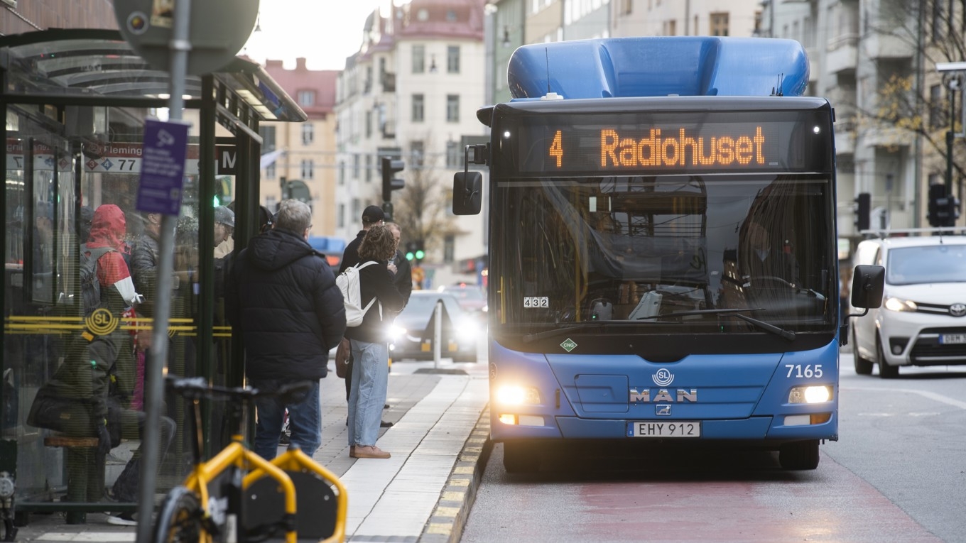 Det är störningar i busstrafiken i hela landet efter ett it-haveri. Arkivbild. Foto: Fredrik Sandberg/TT