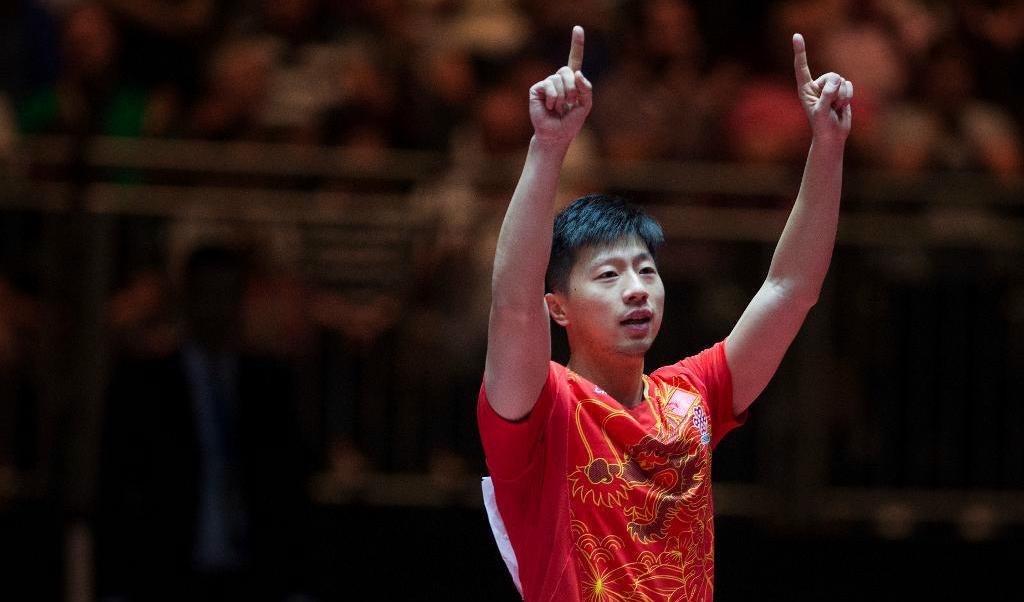 
Ma Long vann herrsingelguldet i bordtennis-VM. Foto: Jonas Guettler/AP/TT                                            