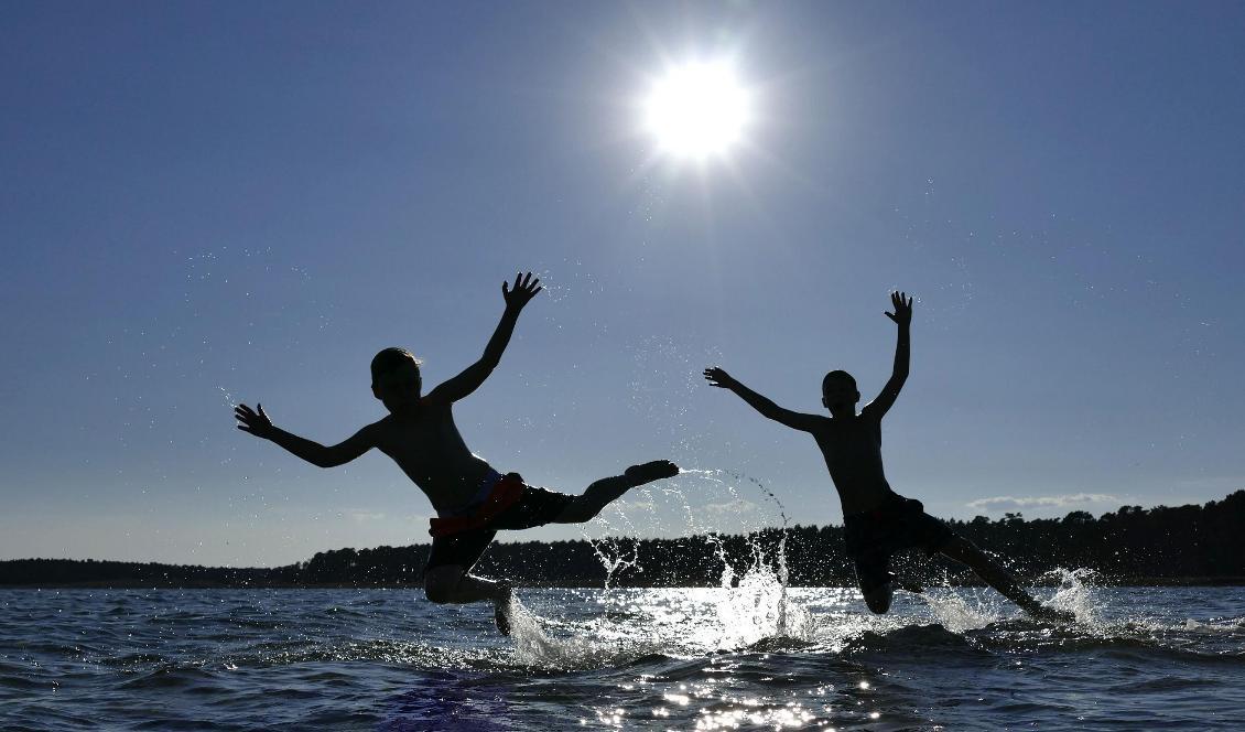 Högsommartemperaturer väntas i hela landet under veckan. Foto: Johan Nilsson/TT-arkivbild