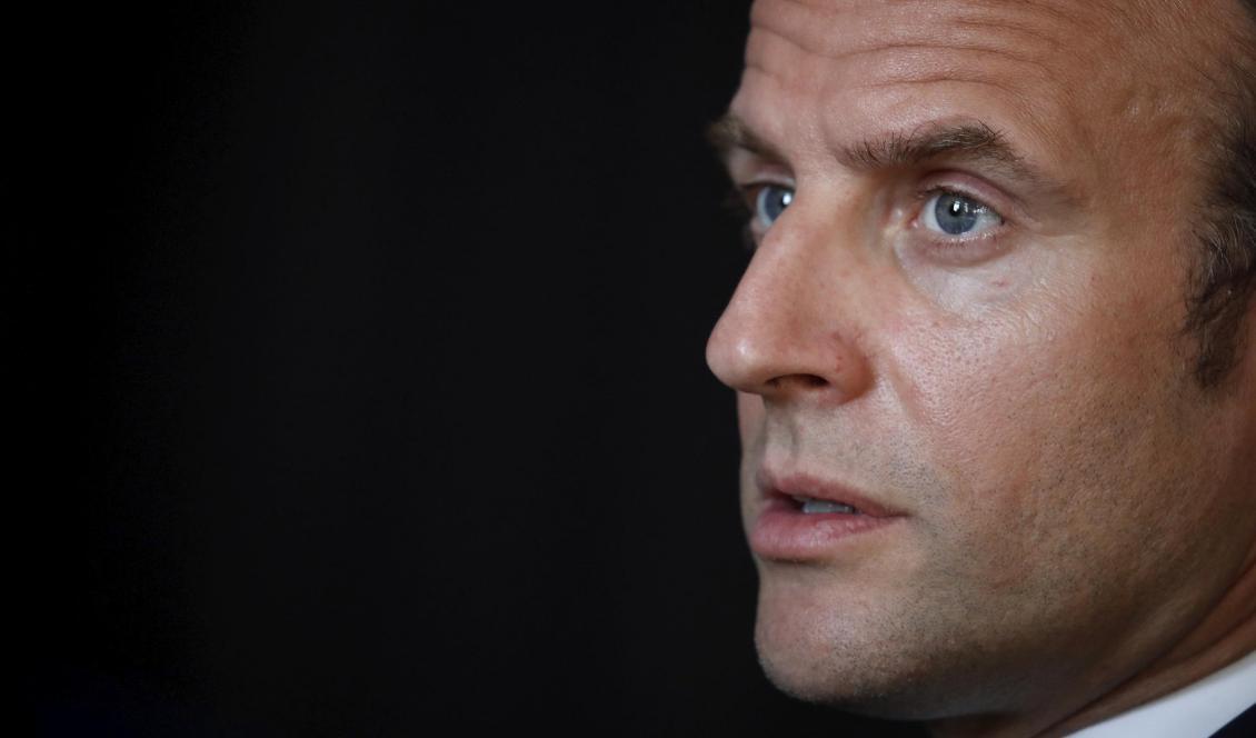 Frankrikes president Emmanuel Macron. Foto: Gonzalo Fuentes/AP/TT