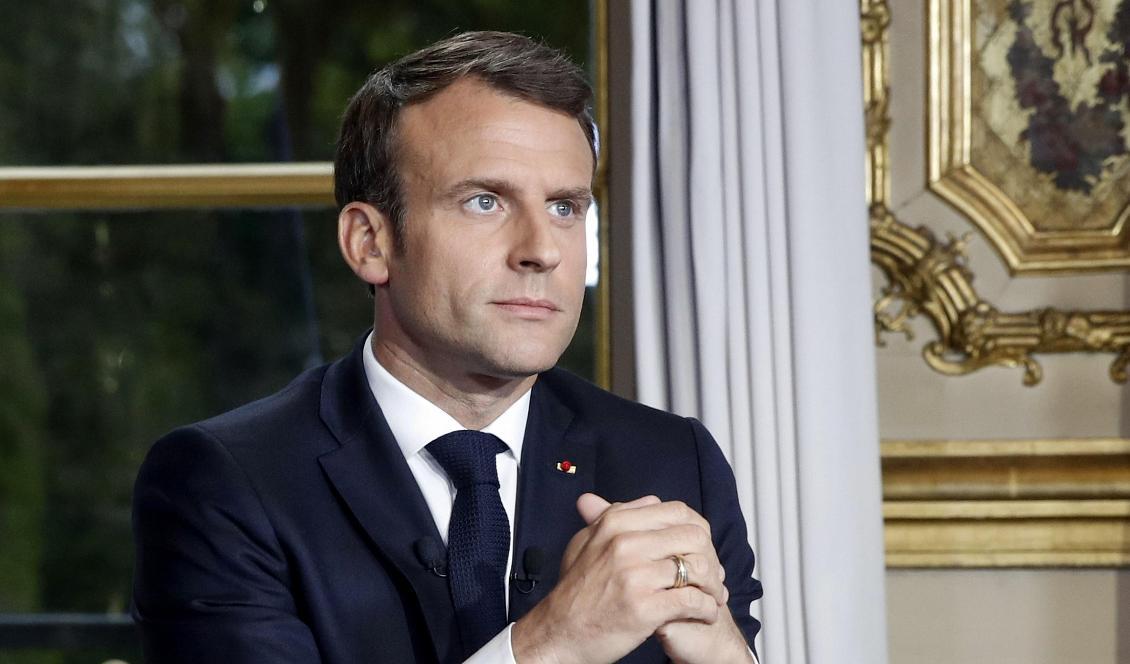 
Frankrikes president Emmanuel Macron. Foto: Yoan Valat/POOL/AFP via Getty Images                                            