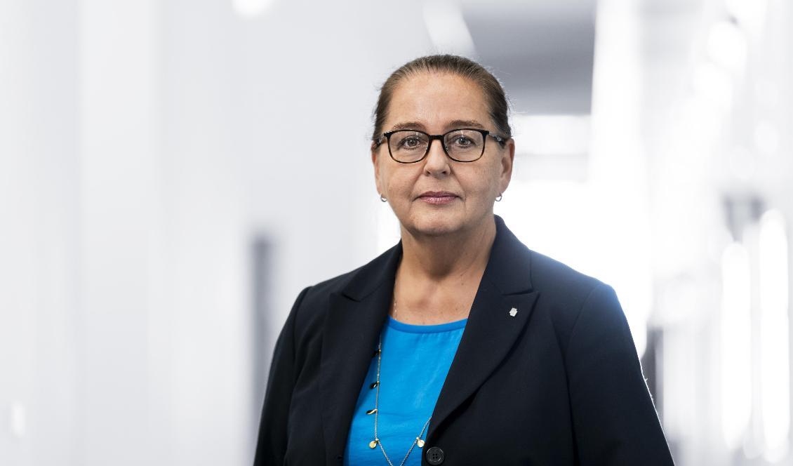 
Christina Gellerbrant Hagberg, rikskronofogde på Kronofogden. Foto: Micke Lundström                                            