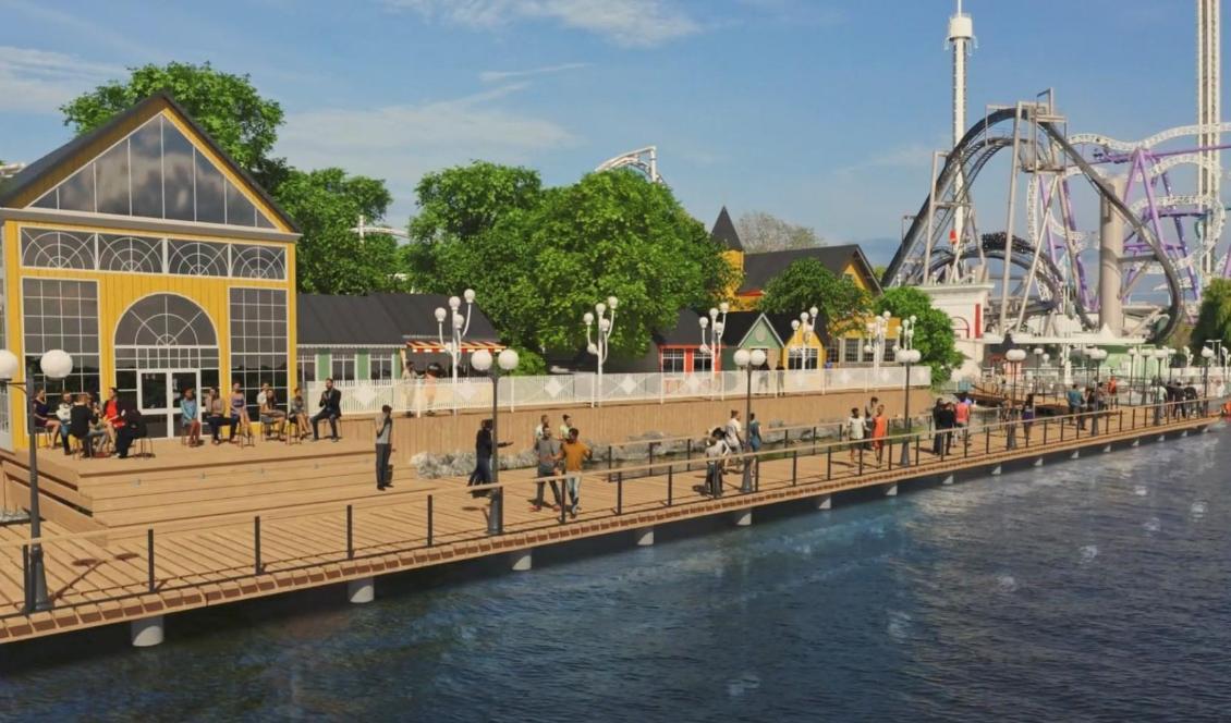 Gröna Lund har fått grönt ljus att bygga ut. Foto: Pressbild/Parks och Resorts