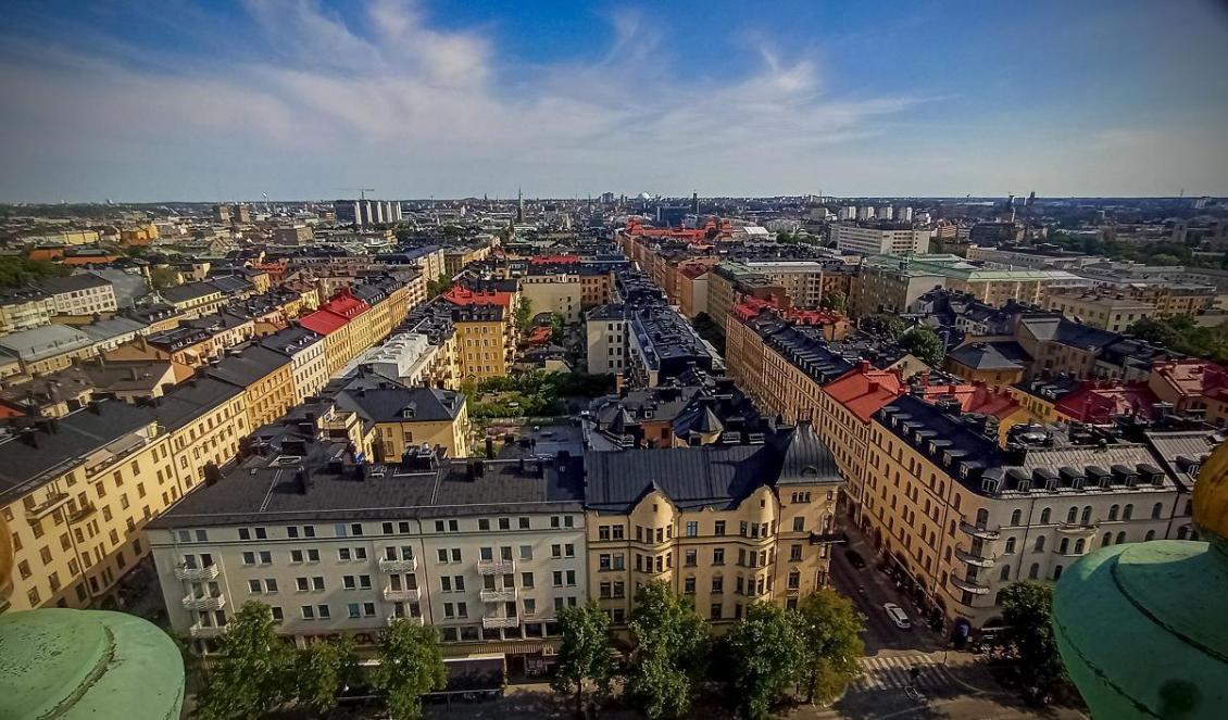 
På tre månader har en bostadsrätt i Stockholm rasat över 8 procent. Foto: Bilbo Lantto                                            