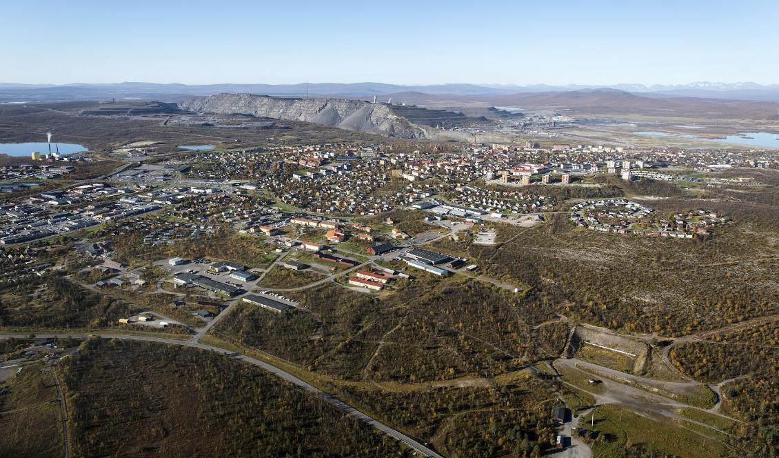 Kiruna skakades av ett jordskalv på fredagsmorgonen. Foto: Fredric Alm