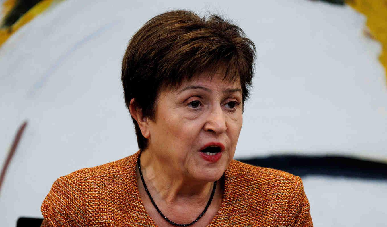 IMF-chefen Kristalina Georgieva. Foto: Carsten Koall/Getty Images