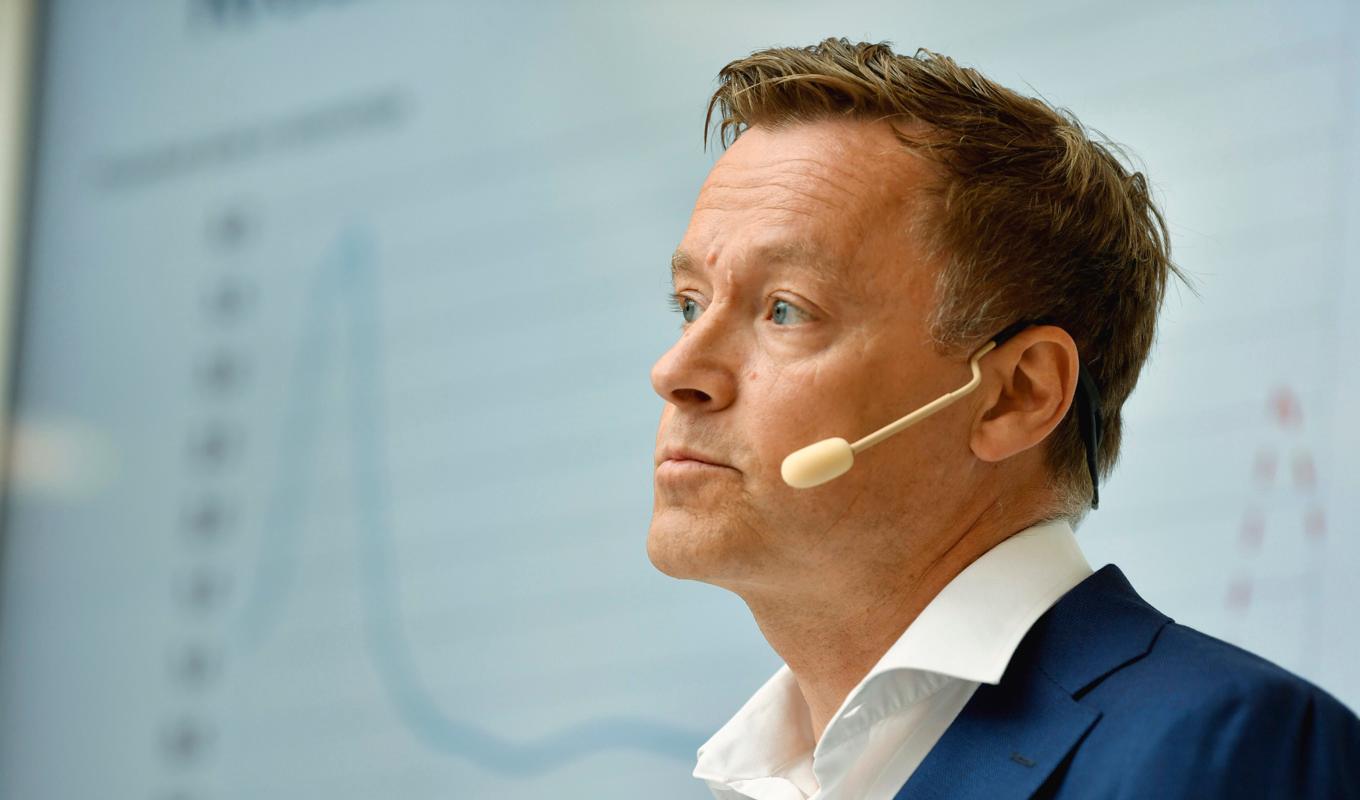 Finansinspektionens (FI) chefsekonom Henrik Braconier. Arkivbild. Foto: Anders Wiklund/TT
