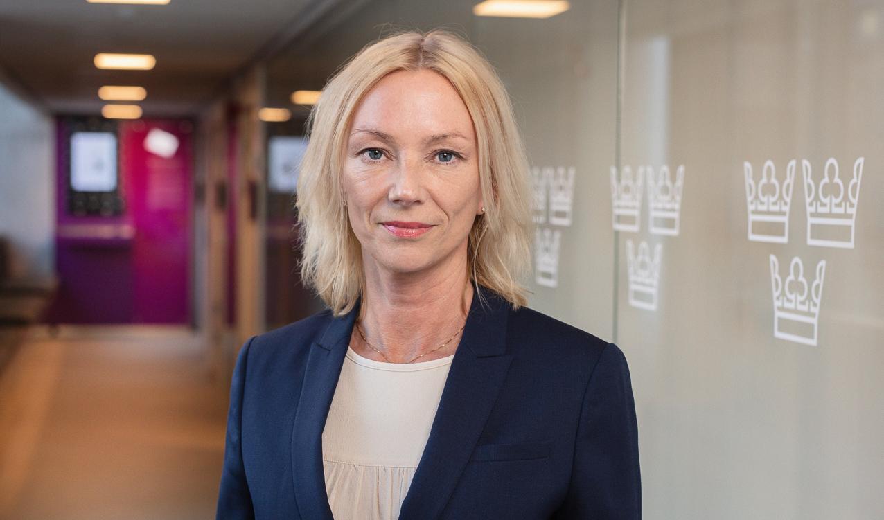 Karolina Ekholm, direktör för Riksgälden. Foto: Riksgälden