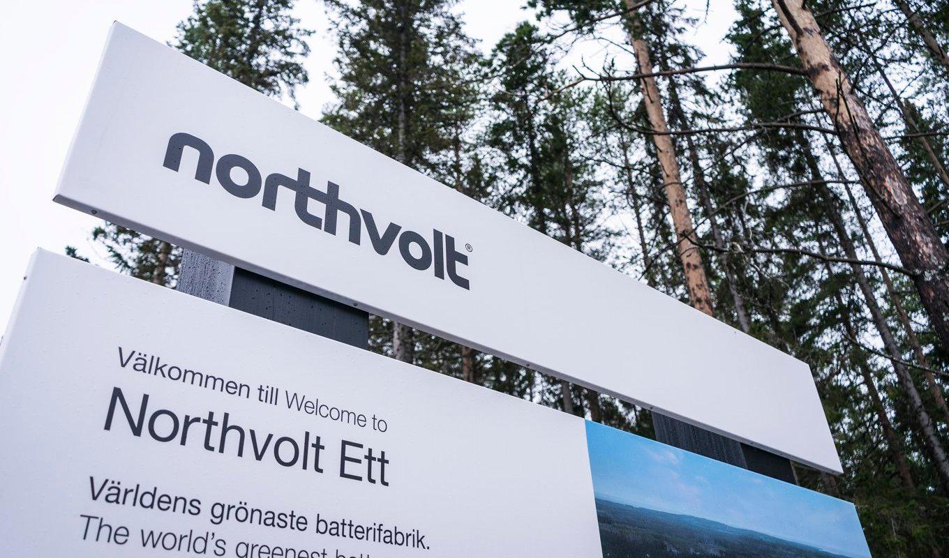 Northvolt bygger i Tyskland. Arkivbild. Foto: Axel Hilleskog/SvD/TT