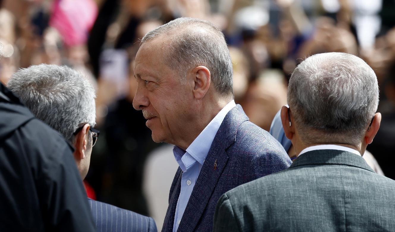 Kampen om makten i Turkiet står mellan den konservative presidenten Erdogan och utmanaren Kilicdaroglu. Inflationen kan komma att avgöra valet. Foto:Jeff J Mitchell/Getty Images