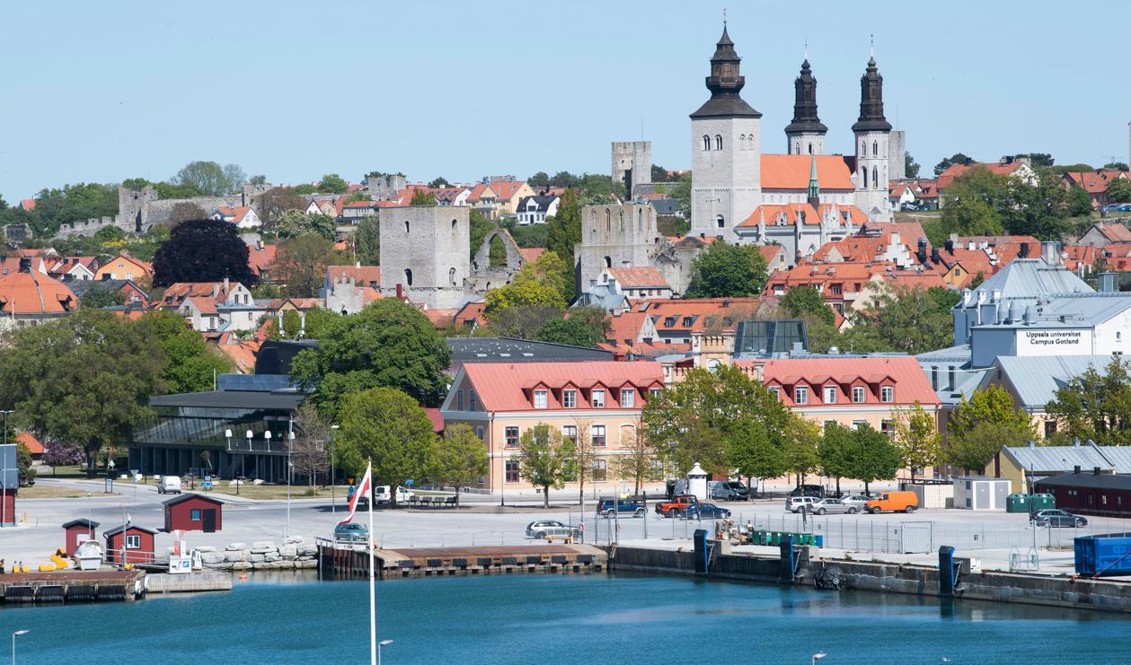 Visby hamn. Arkivbild. Foto: Fredrik Sandberg/TT