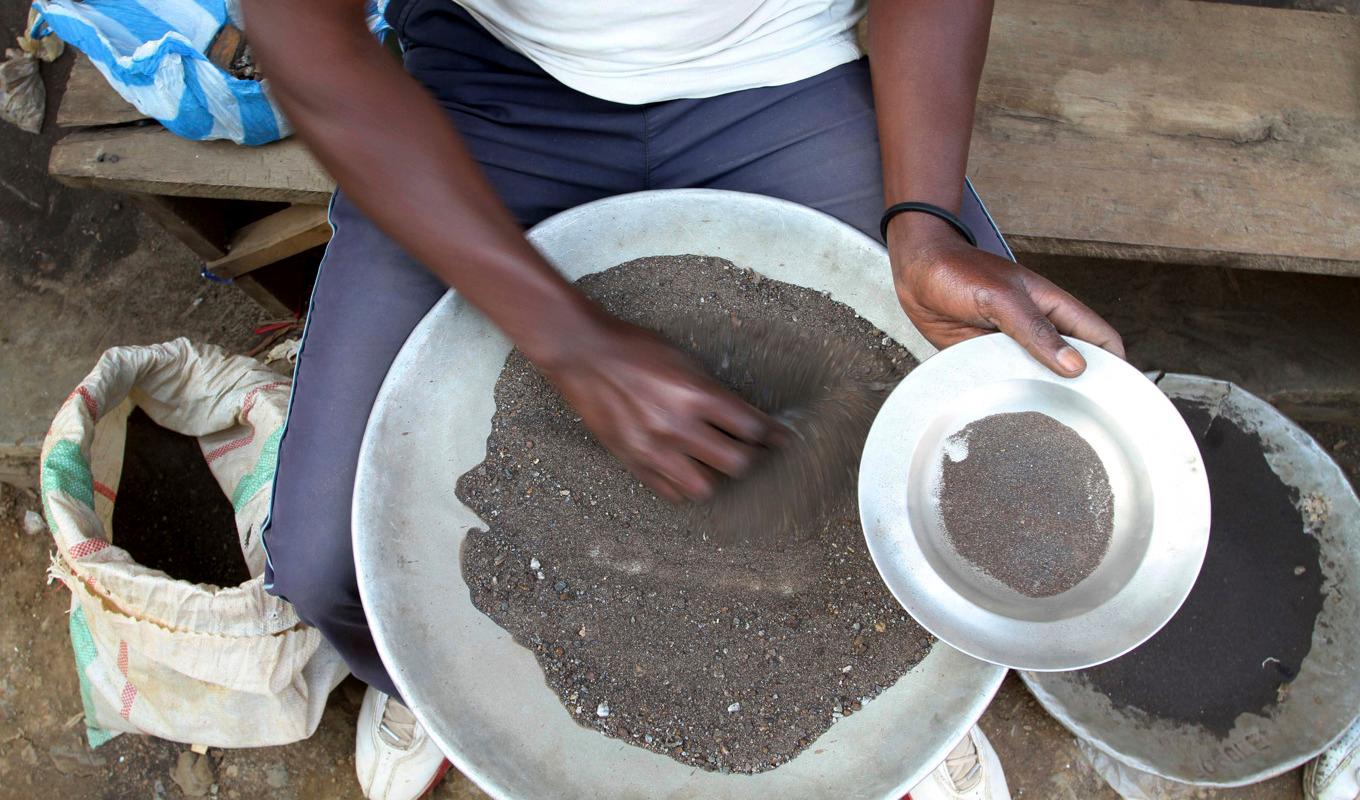 Arbetet med att motverka så kallade konfliktmineraler, exempelvis från Demokratiska republiken Kongo, står inte längre lika högt upp på teknikföretagens agenda. Foto: Marc Hofer/AP/TT