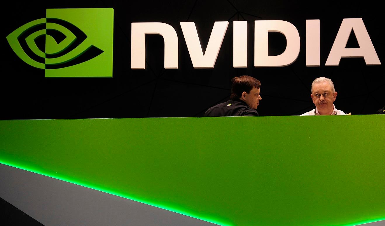 Halvledarjätten Nvidia slår återigen förväntningarna med råge.  Foto: Manu Fernandez/AP/TT