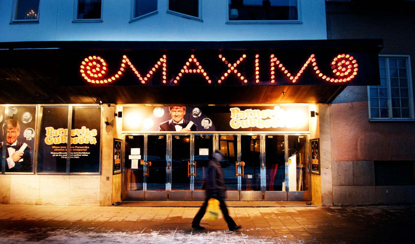 Maximteatern vid Karlaplan lever vidare. Arkivbild. Foto: Tomas Oneborg / SvD / TT