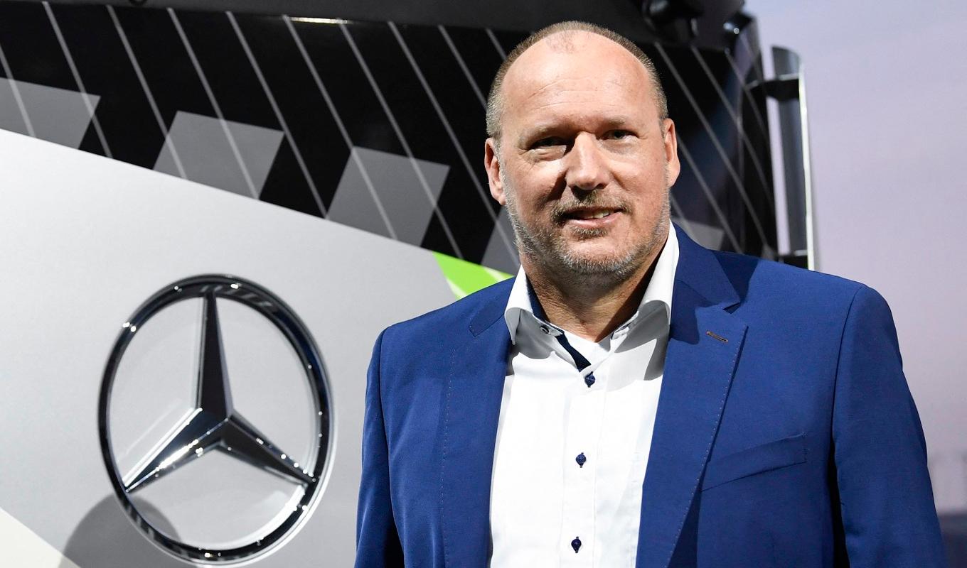 Jochen Goetz, finanschef för Daimler Truck, har dött. Foto: Thomas Kienzle/AFP via Getty Images