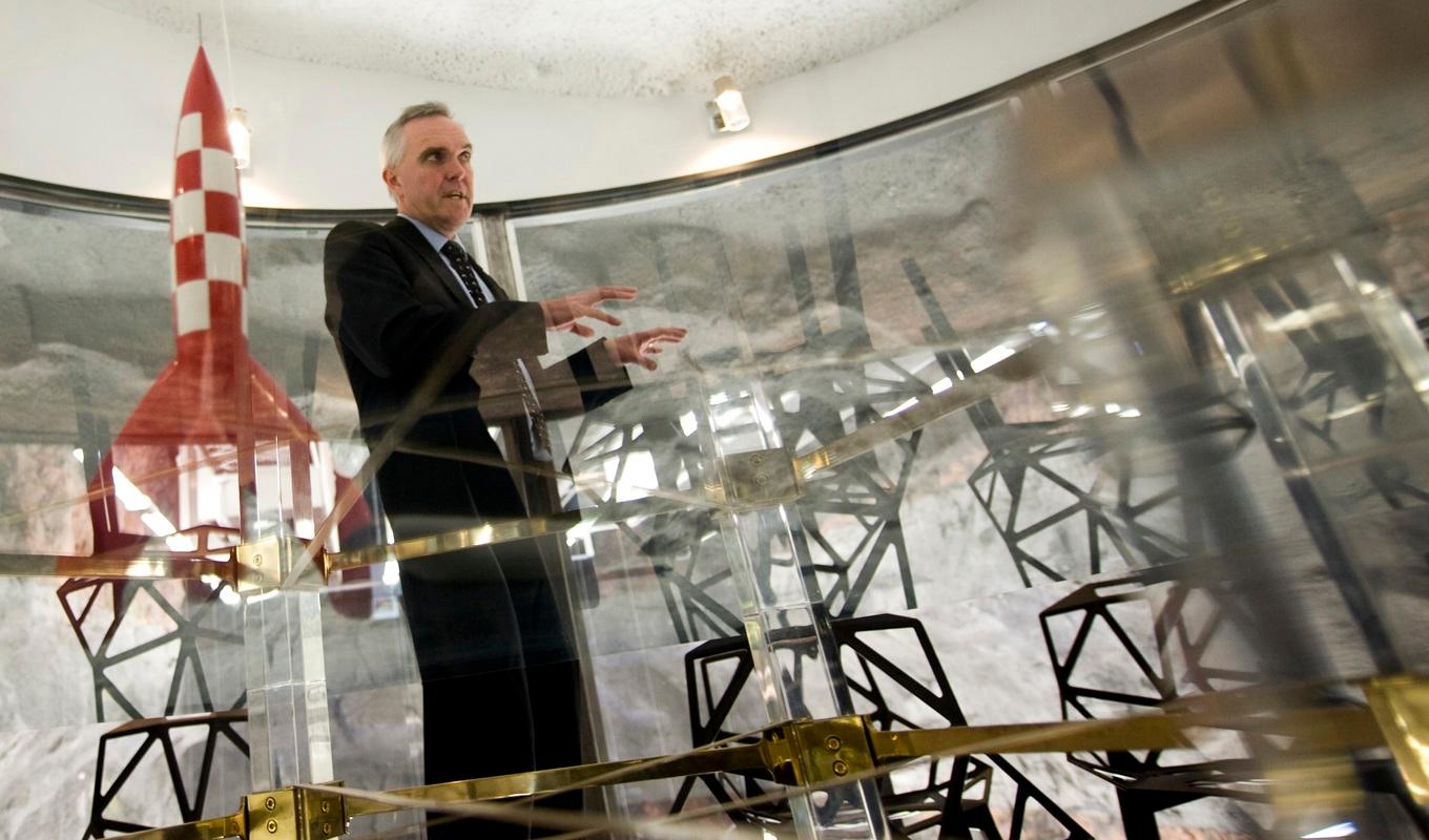 Jon Karlung, vd på internetoperatören Bahnhof. Foto: Jonathan Näckstrand/AFP via Getty Images