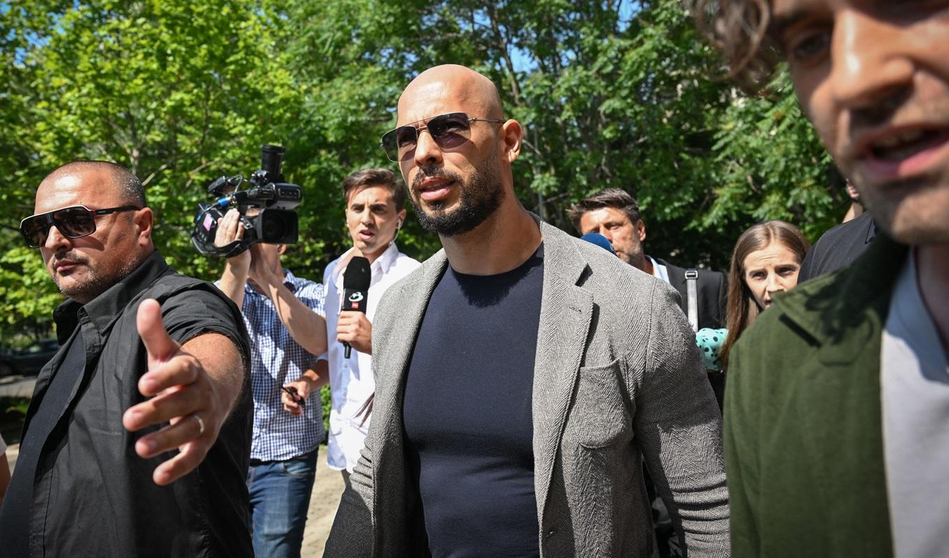 Influeraren Andrew Tate. Foto: Daniel Mihailescu/AFP via Getty Images