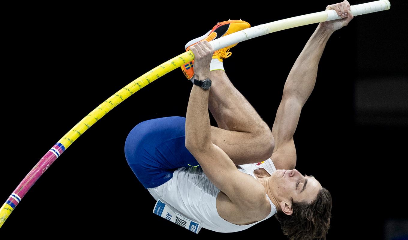 Duplantis utstrålar med sin extrema vinnarskalle en urkraft på tävlingar efter vilka han på sitt ödmjuka och jordnära sätt är blygsam med orden. Foto: Franco Arland/Icon Sport/Getty Images)