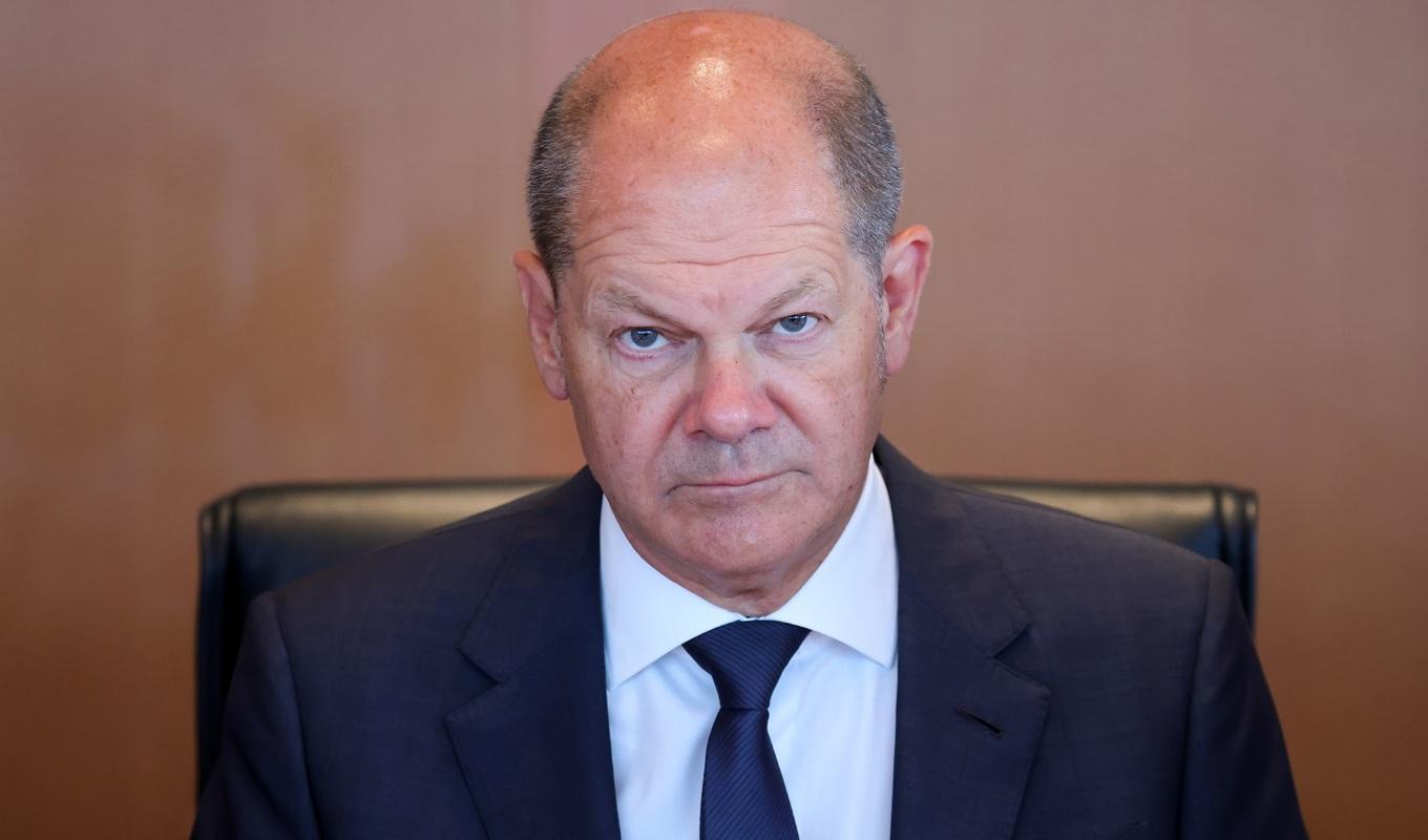 Den tyske förbundskanslern Olaf Scholz. Foto: Omer Messinger/Getty Images