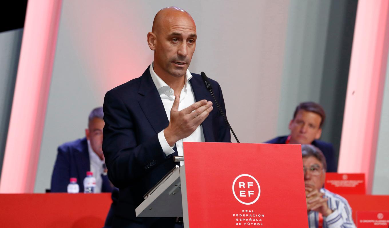 Luis Rubiales avgår. Arkivbild. Foto: RFEF