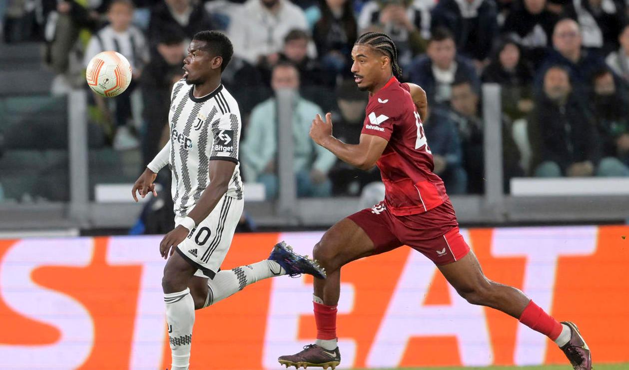 Paul Pogba under en match med Juventus. Arkivbild. Foto: Tano Pecoraro/AP/TT