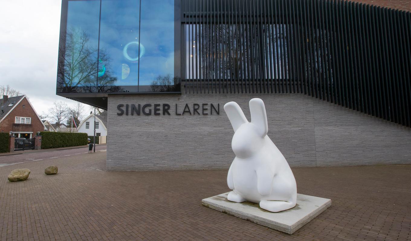 Här, på Singermuseet i Laren, stals där Van Gogh-målningen "Nuenens pastorgård på våren" 2020. Arkivbild. Foto: Peter Dejong/AP/TT