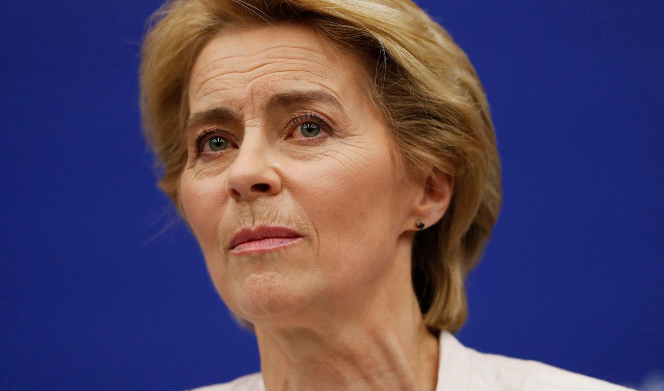 EU-kommissionens ordförande Ursula von der Leyen. Arkivbild. Foto: Jean-Francois Badias/AP/TT