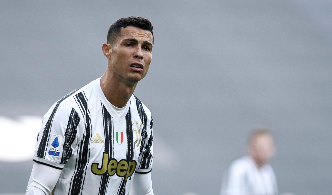 Cristiano Ronaldo när han spelade i Juventus 2021. Foto: Piero Cruciatti/AP/TT