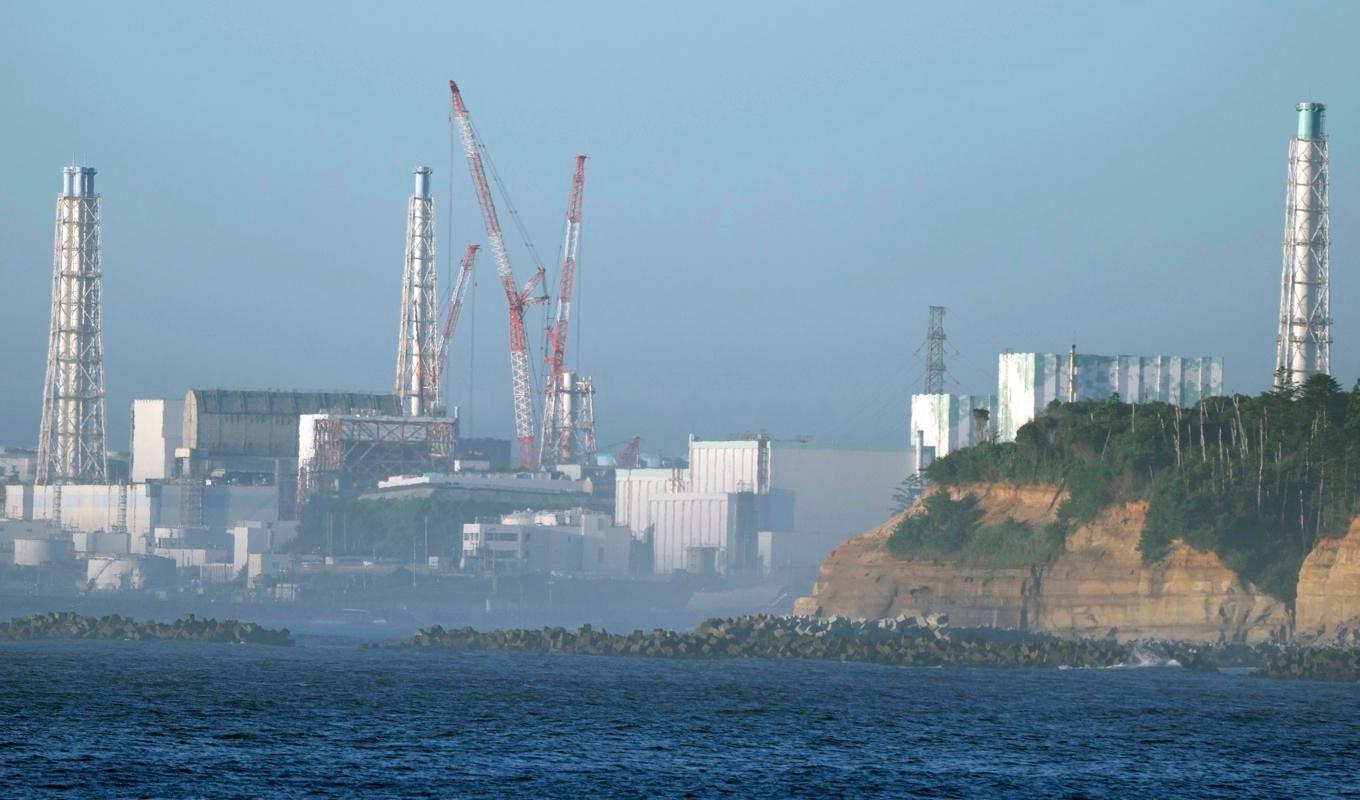 Kärnkraftverket Fukushima. Arkivbild. Foto: Eugene Hoshiko/AP/TT